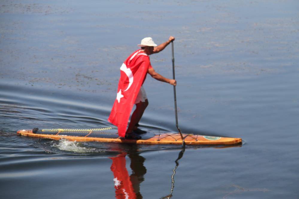 Konya’nın denizi için 58 kilometre kürek çektiler 1